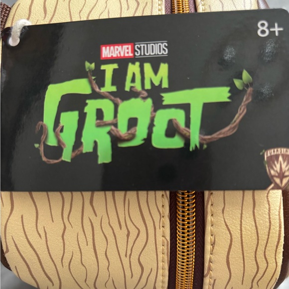 I am GROOT! Disney Marvel Brown and Tan Backpack - Picture 5 of 5